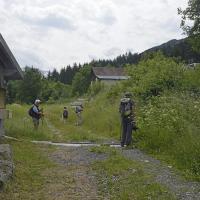 Prospection à La Ferrière (38)